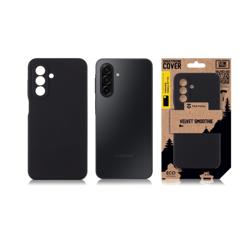 Taktikai bársony Smoothie borító Samsung Galaxy A17 5G Aszfalthoz