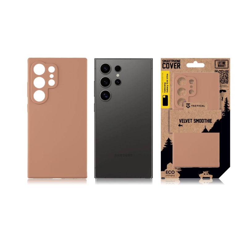Taktikai bársony Smoothie borító Samsung Galaxy S24 Ultra Fly Moose számára