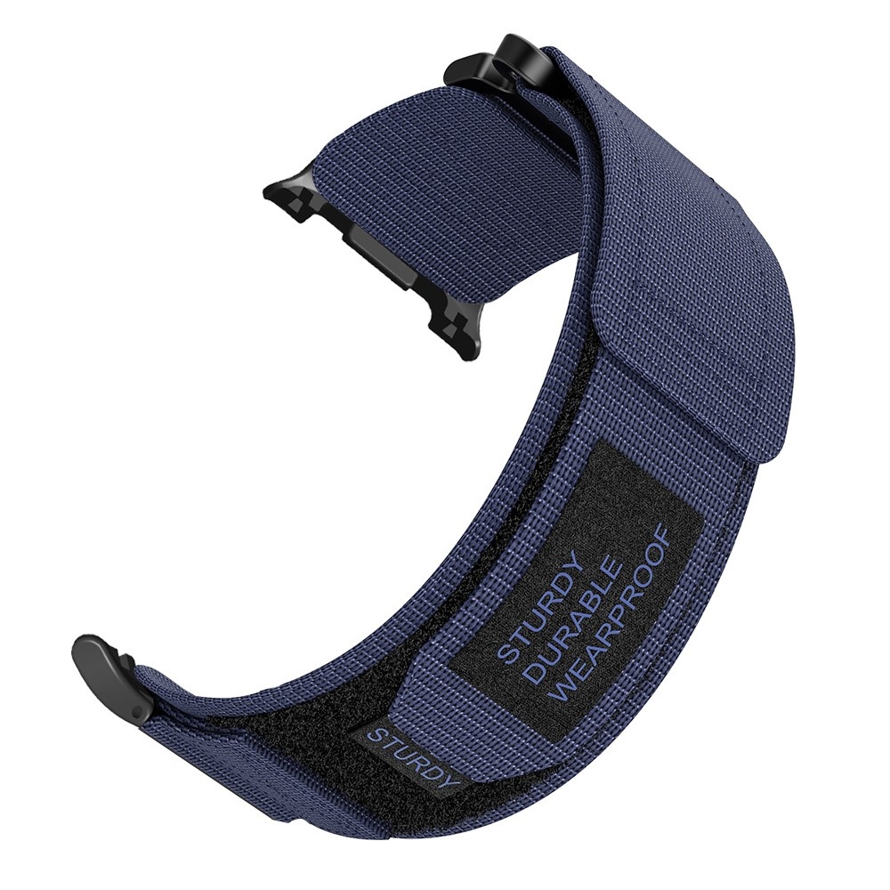 Nylon szíj a Samsung Galaxy Watch8 Classic 46 mm-es/Watch8 44 mm-es/40 mm-es modellekhez – kék