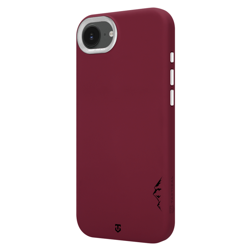 Tactical MagForce Velvet Smoothie 2.0 tok az Apple iPhone 16e/17e-hez, bordó