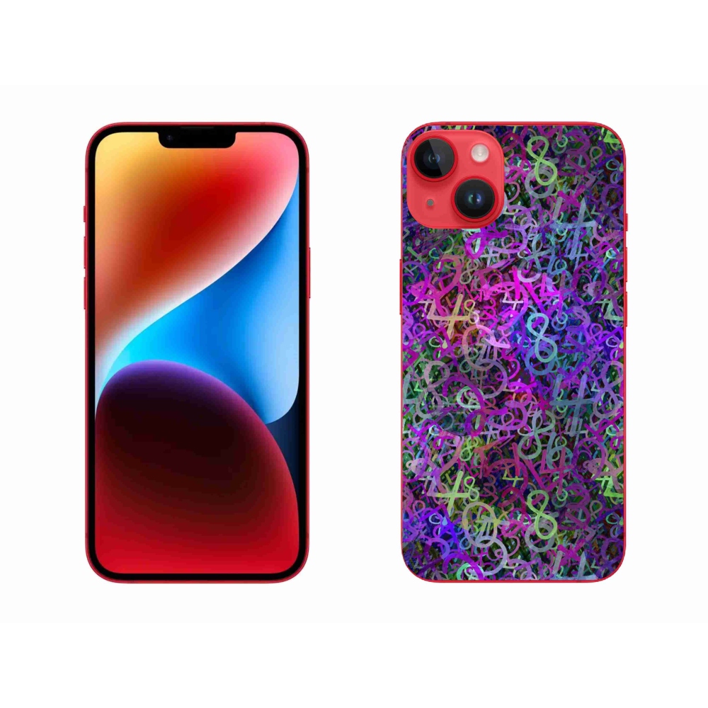 Gél borítás mmCase iPhone 14 Plus készülékhez - absztrakt motívum 25