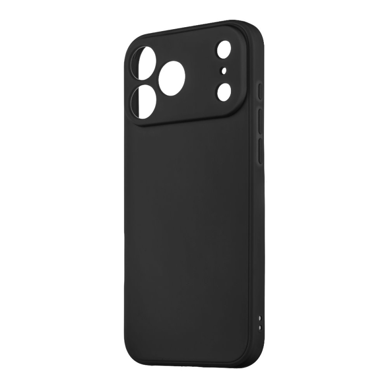 COVER:ME matt TPU borítás Apple iPhone 17 Pro Max fekete színű készülékhez