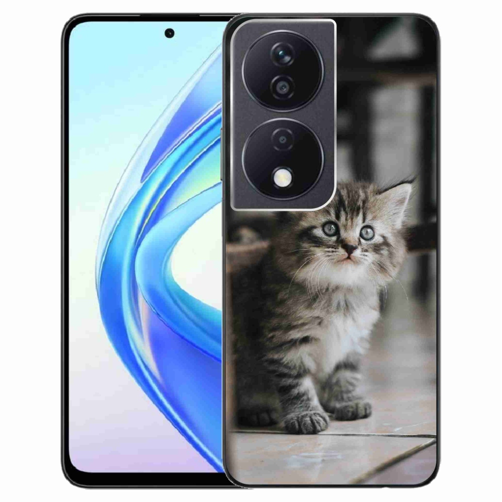 Zselés borítás mmCase a Honor X7b/Honor 90 Smart készülékhez - cica