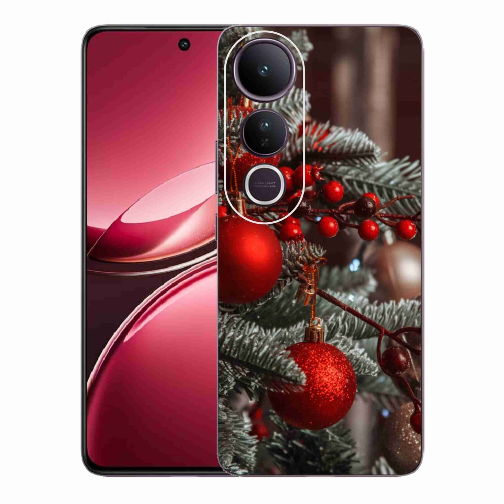 Gél borító mmCase a Vivo V50 Lite 4G/5G-n - karácsonyi dekorációk 2