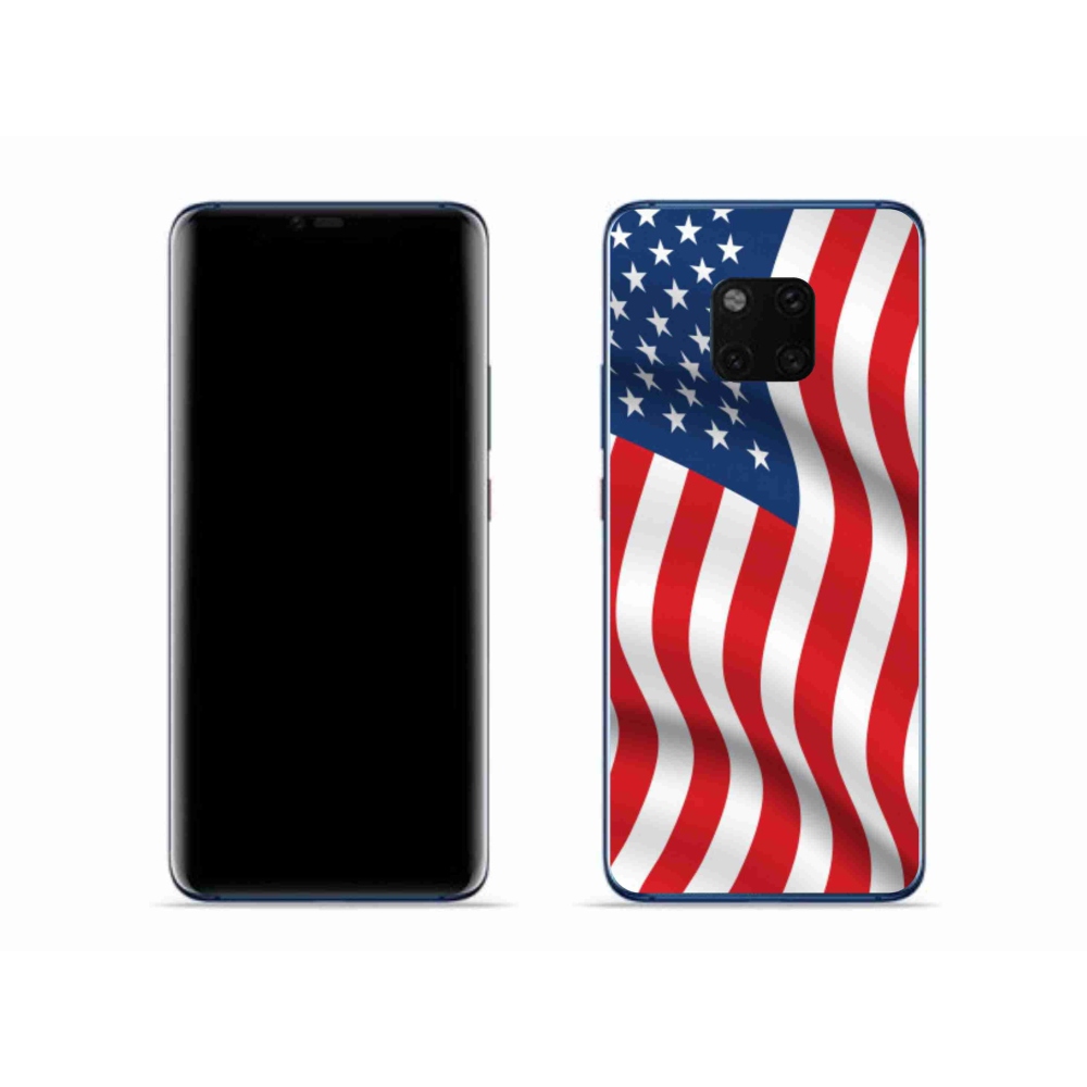 Gél borítás mmCase a Huawei Mate 20 Pro készülékhez - USA zászló