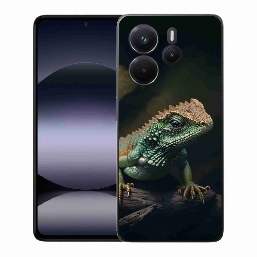 Gél borítás mmCase a Xiaomi Redmi Note 14-hez - gyík