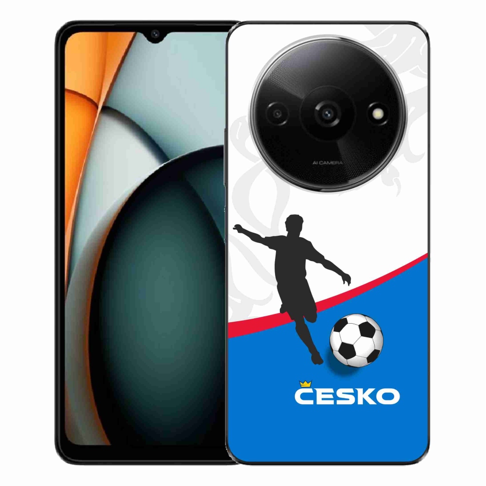 Gél borítás mmCase a Xiaomi Redmi A3-hoz - futball Csehország 1