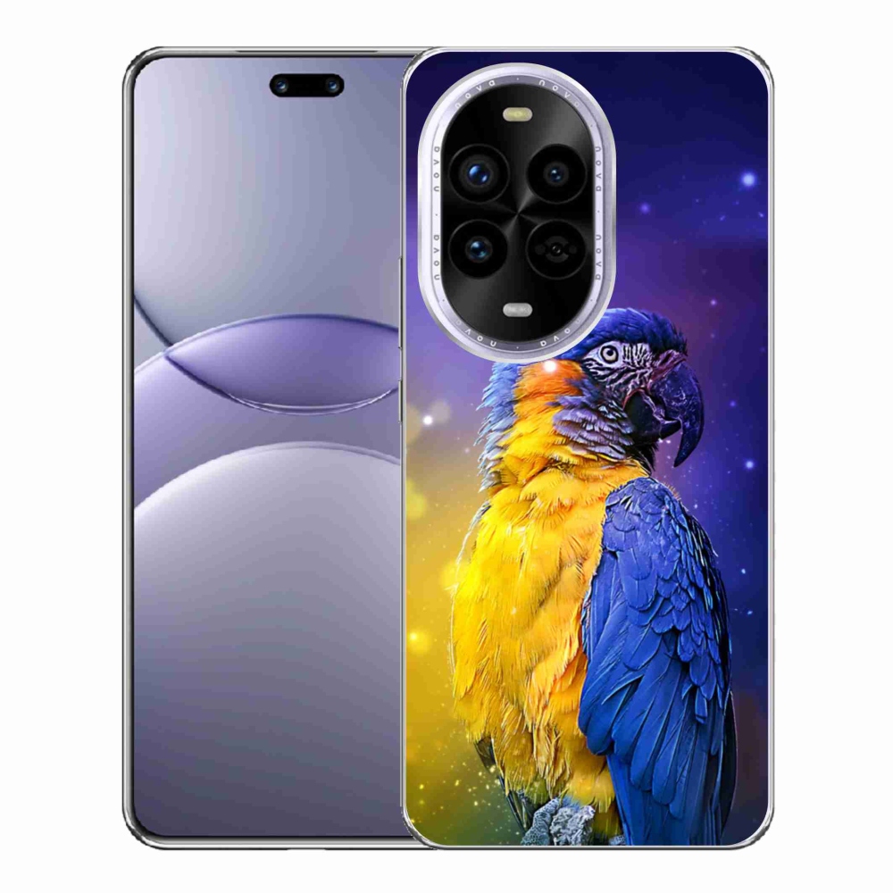 Gél borítás mmCase a Huawei Nova 13 Pro 5G készülékhez - papagáj ara 1
