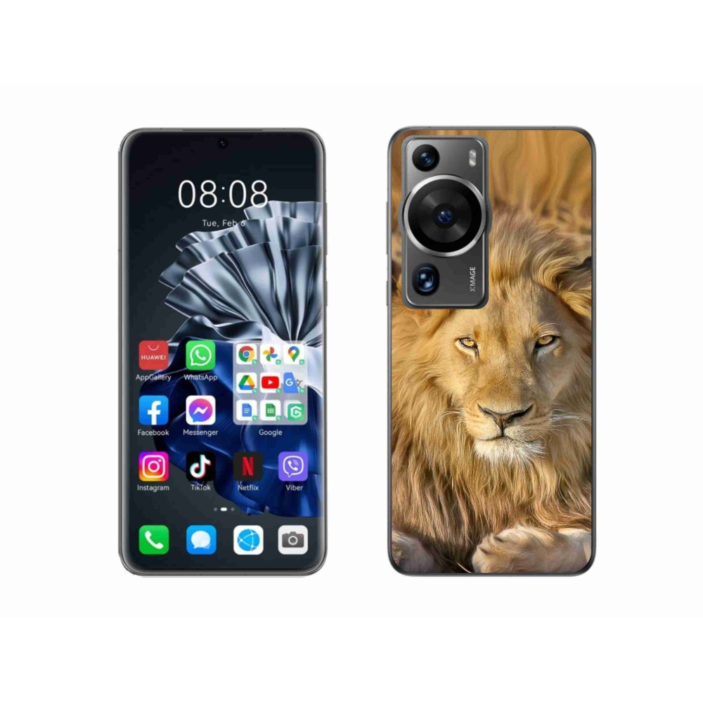 Gél borítás mmCase a Huawei P60 Pro készülékhez - Lion 2
