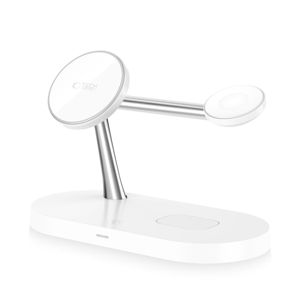 Tech-Protect A12 3in1 töltőállvány - fehér