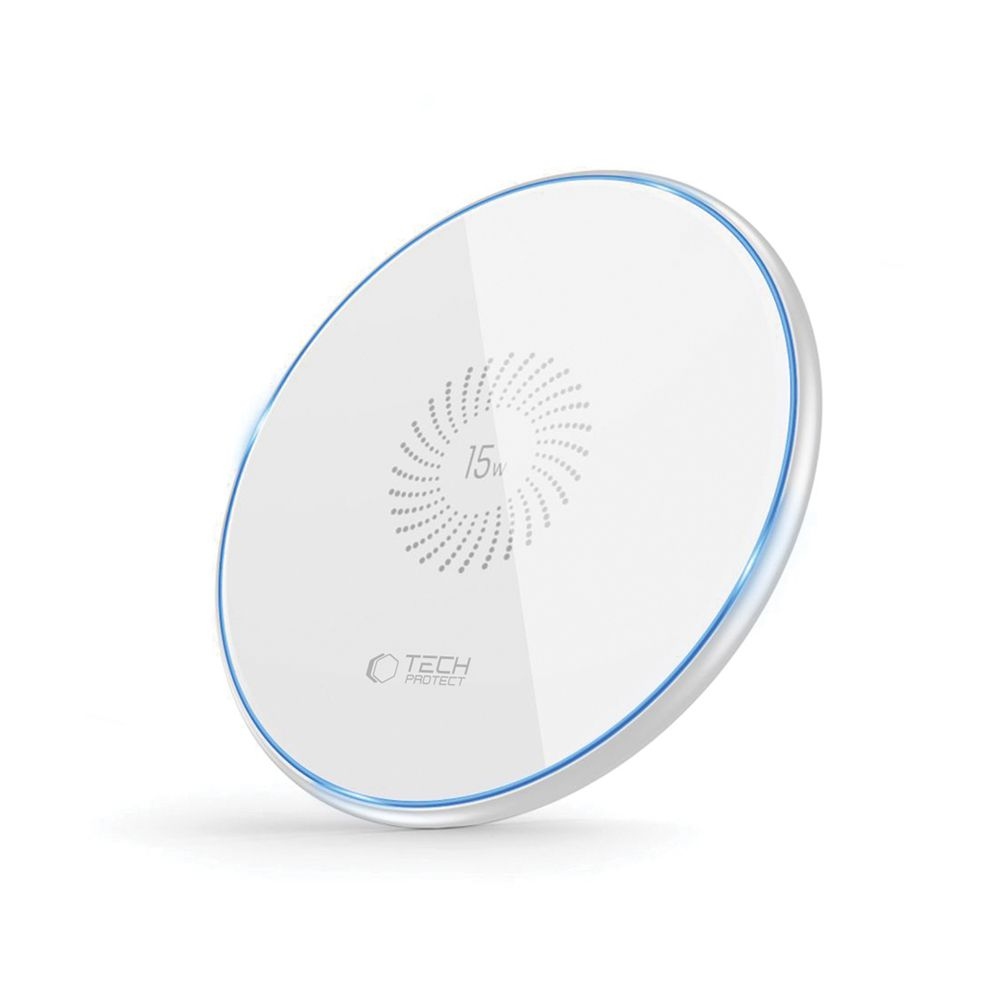 Tech-Protect C1 vezeték nélküli töltő 15W - fehér