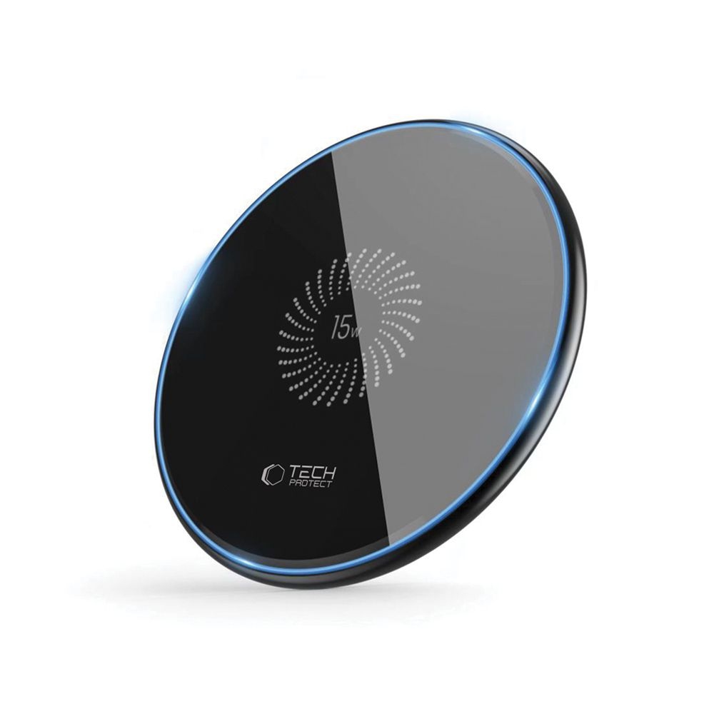 Tech-Protect C1 vezeték nélküli töltő 15W - fekete