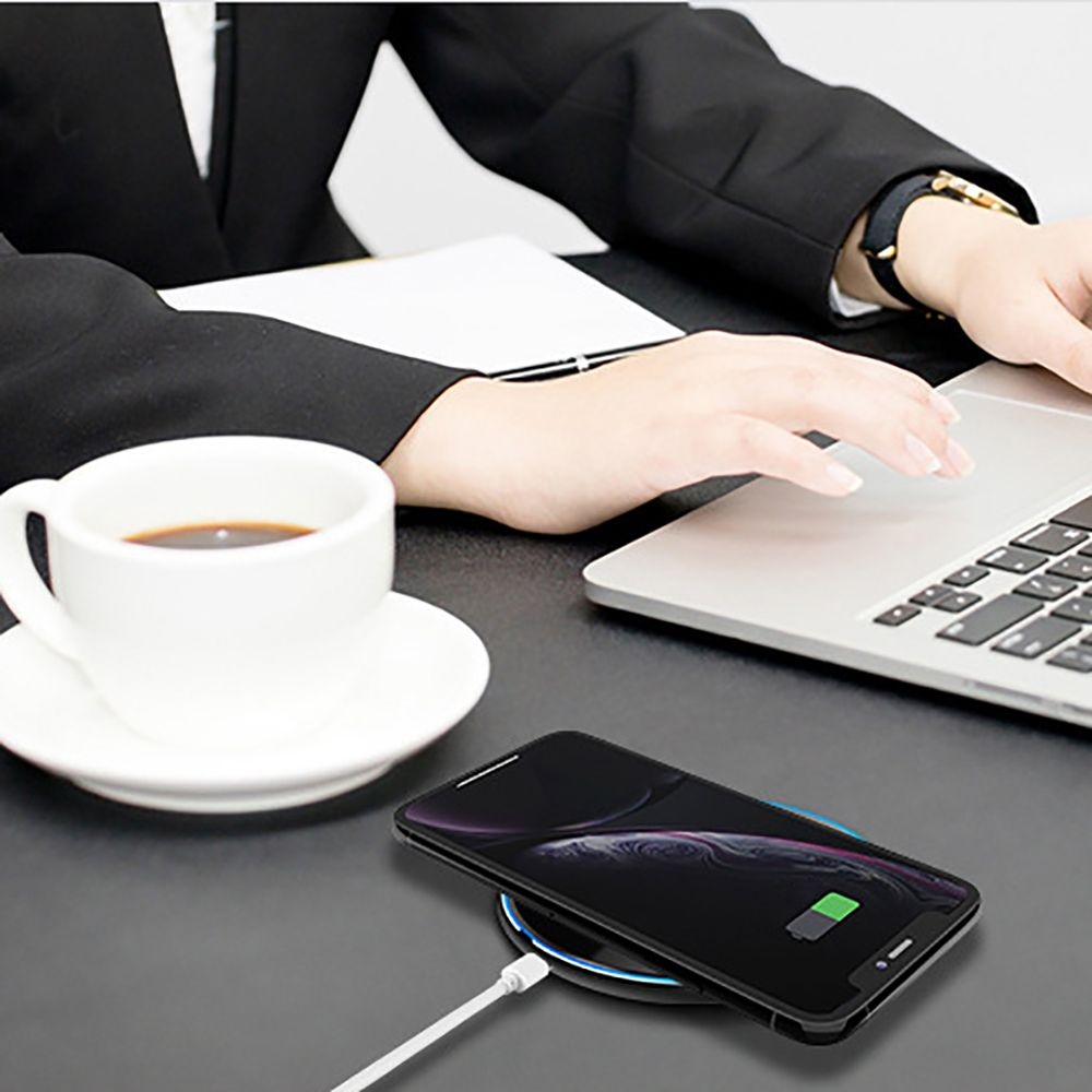 Tech-Protect C1 vezeték nélküli töltő 15W - fekete