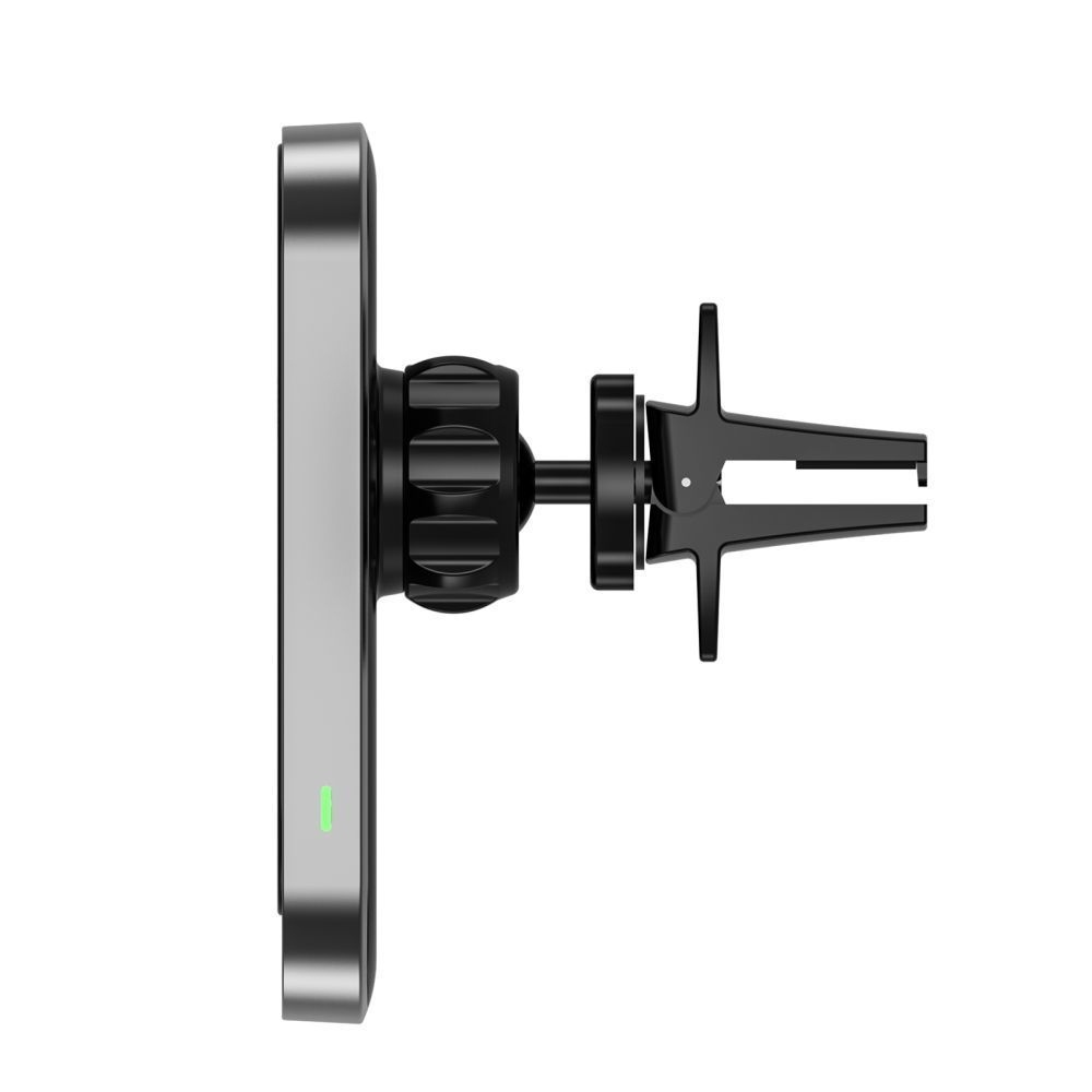 Tech-Protect CW19 MagSafe autós tartó vezeték nélküli töltéssel szellőzéshez 15W - Fekete