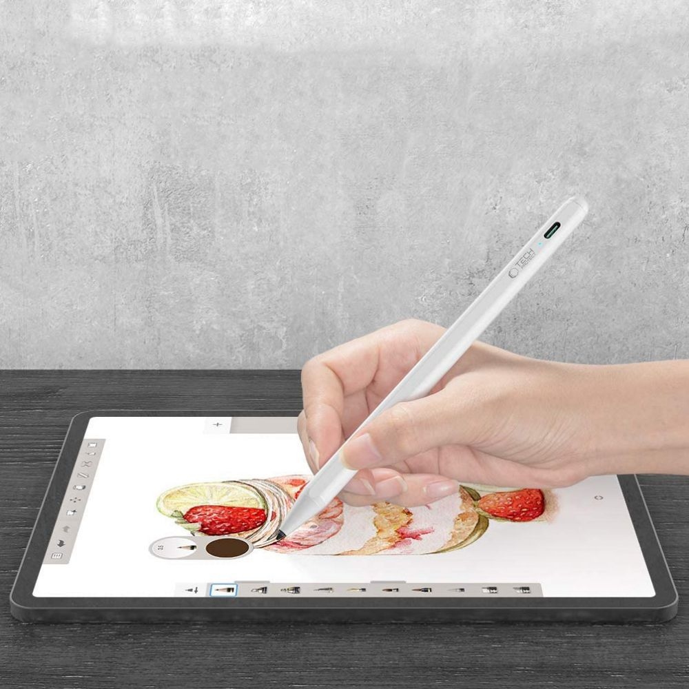 Tech-Protect Digitális mágneses toll iPad - fehér