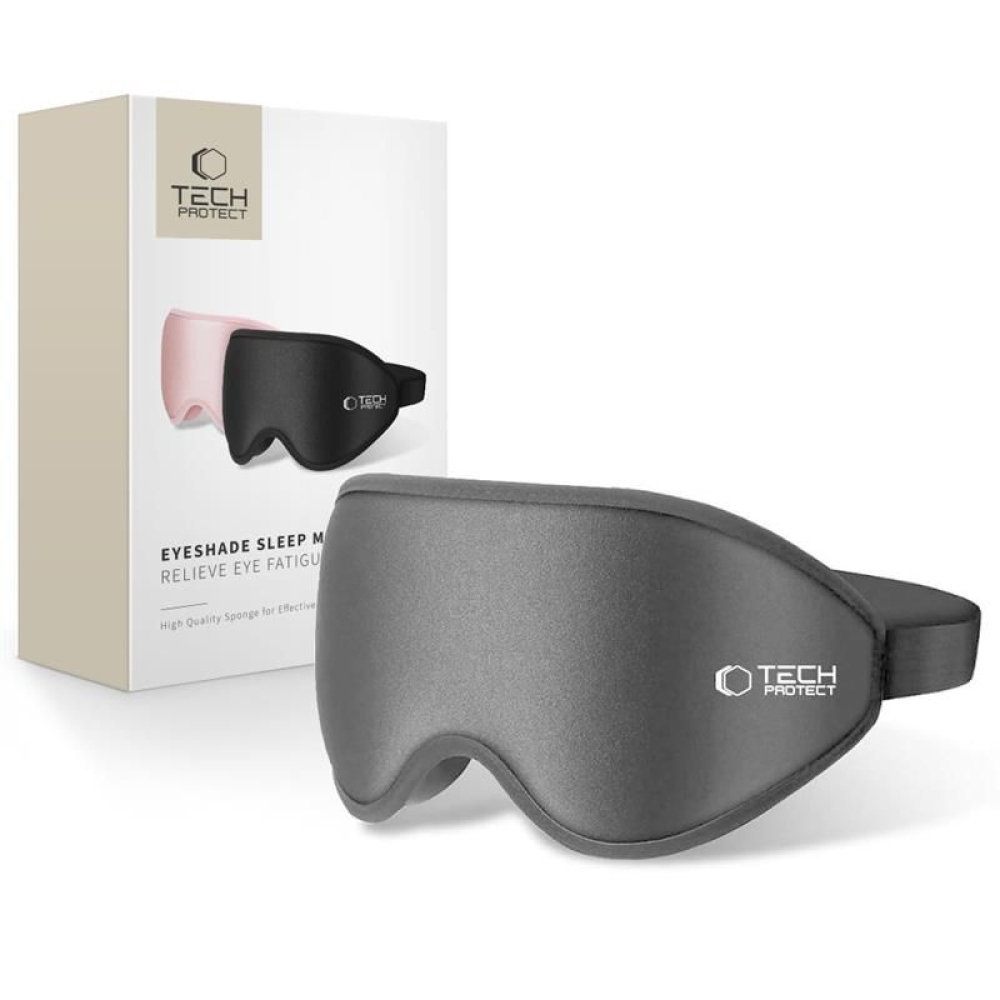 Tech-Protect EyeShade 3D alvómaszk - szürke