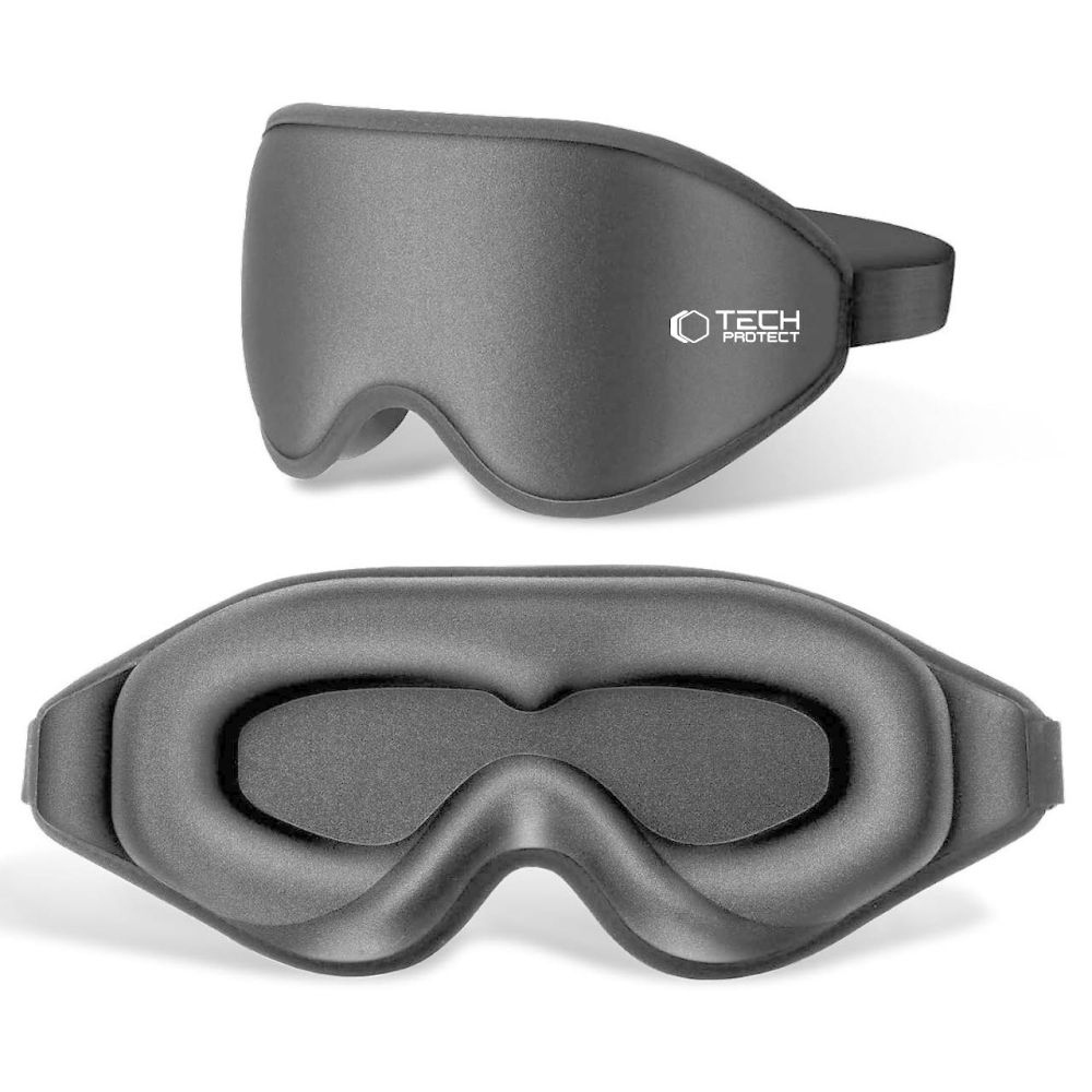 Tech-Protect EyeShade 3D alvómaszk - szürke