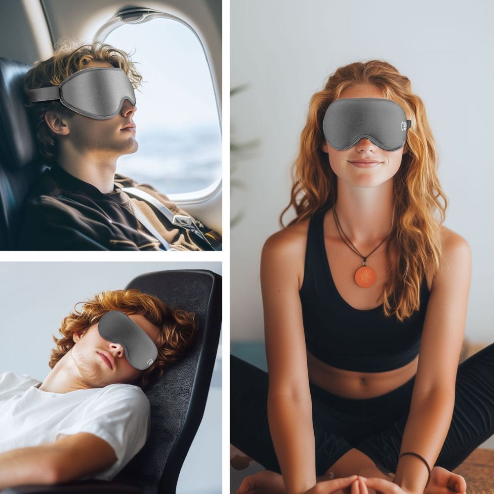 Tech-Protect EyeShade 3D alvómaszk - szürke
