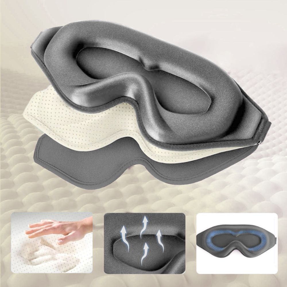Tech-Protect EyeShade 3D alvómaszk - szürke