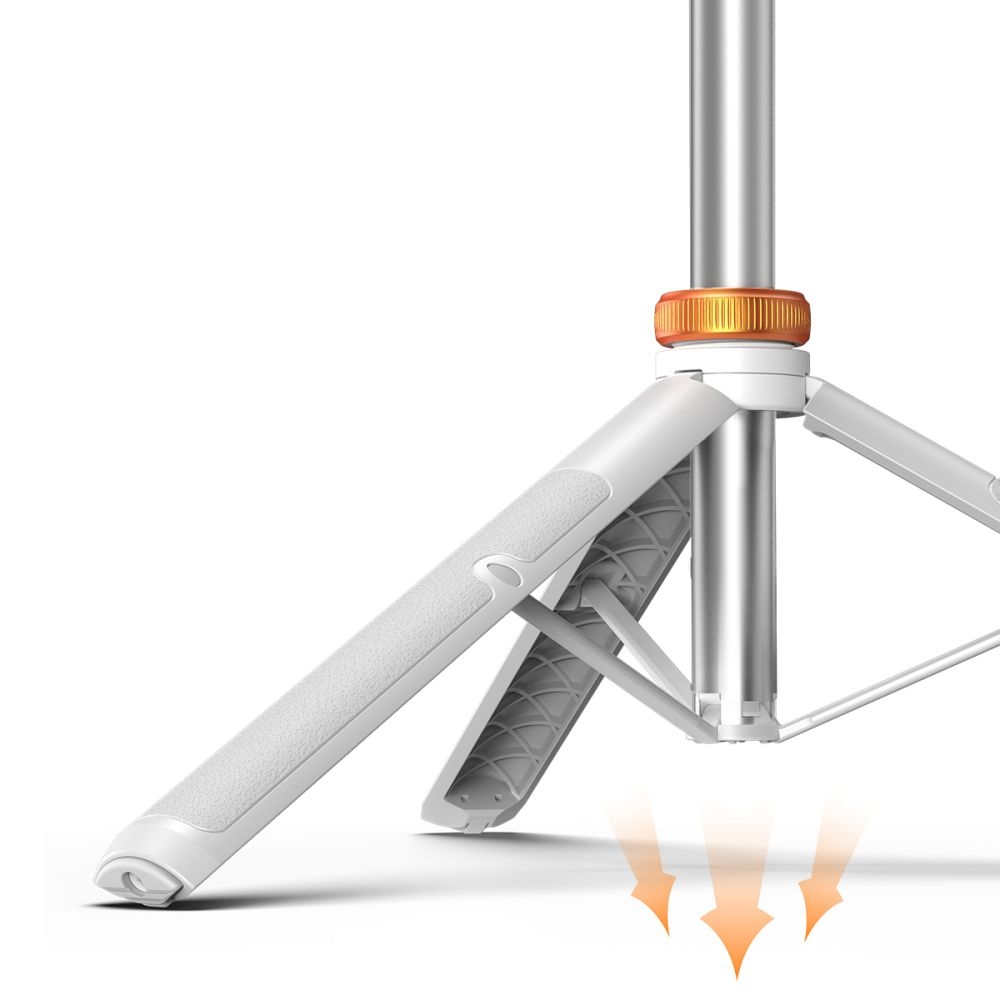 Tech-Protect L03S Bluetooth szelfibot állvánnyal - fehér