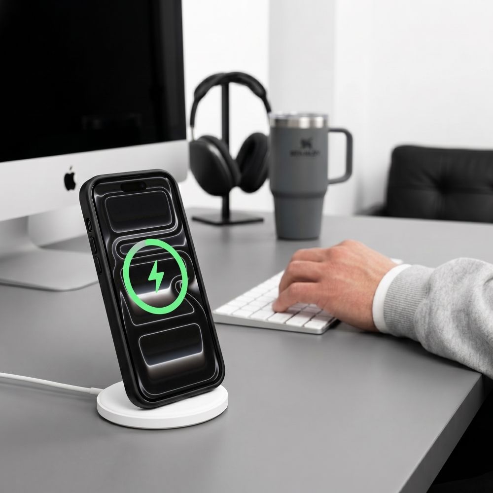 Tech-Protect Magmat MagSafe CC tok iPhone 17 Pro/18 Pro-hoz – fekete