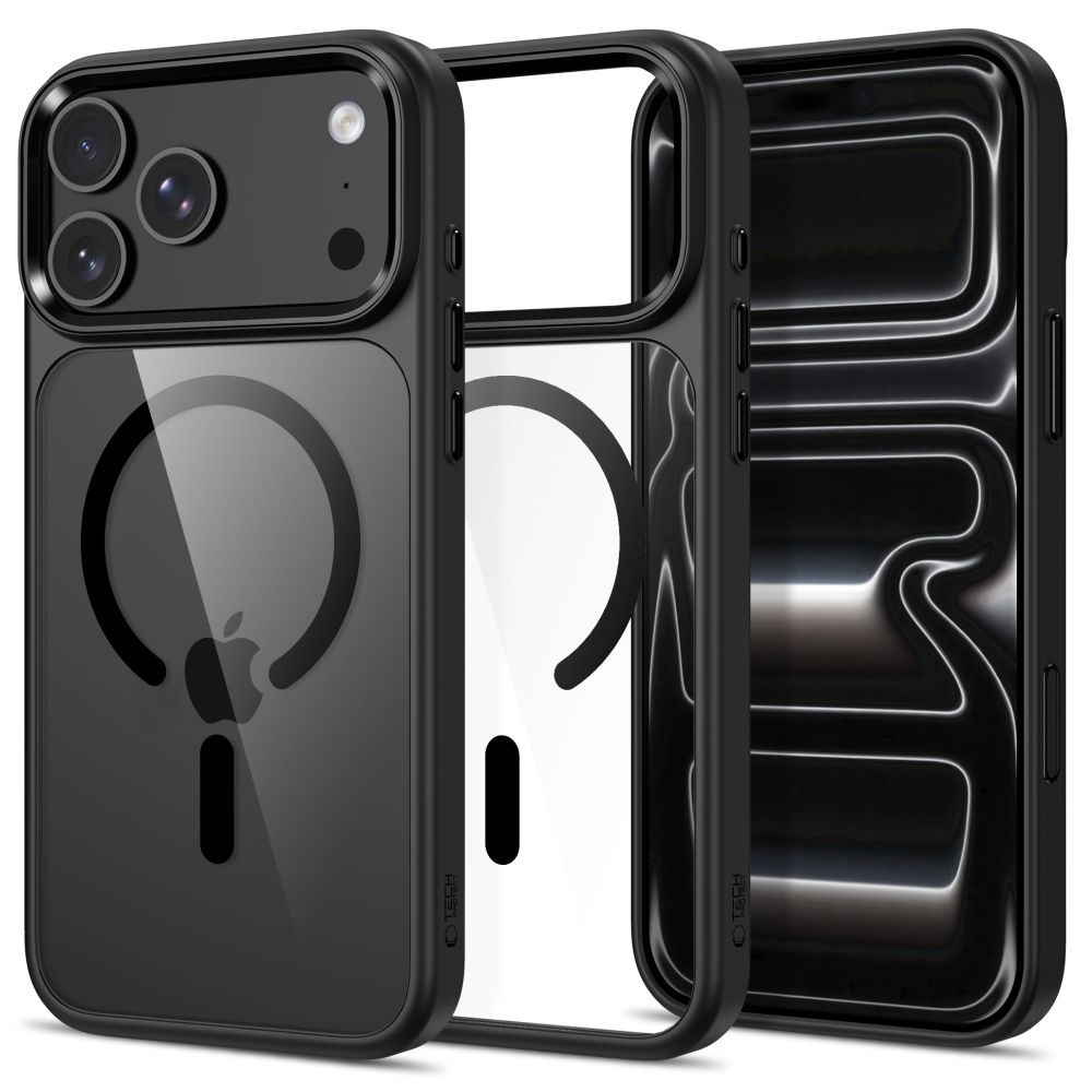 Tech-Protect Magmat MagSafe CC tok iPhone 17 Pro/18 Pro-hoz – fekete