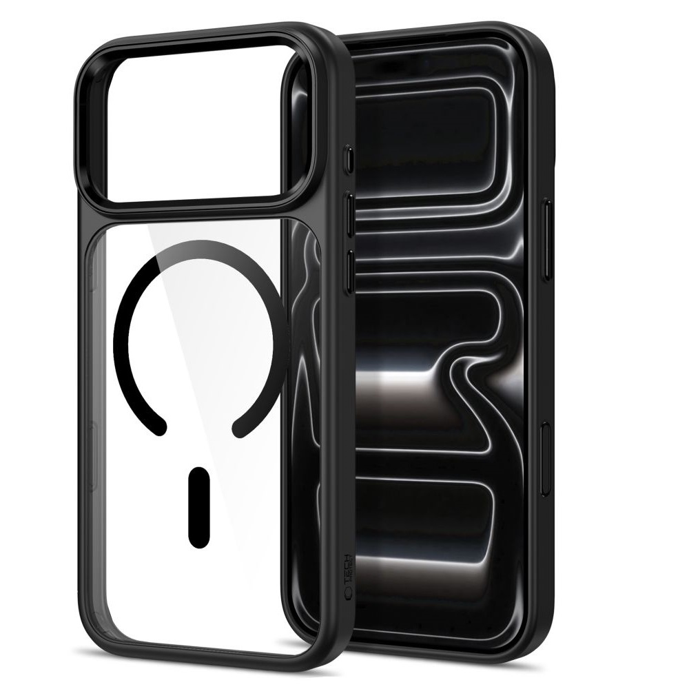 Tech-Protect Magmat MagSafe CC tok iPhone 17 Pro/18 Pro-hoz – fekete