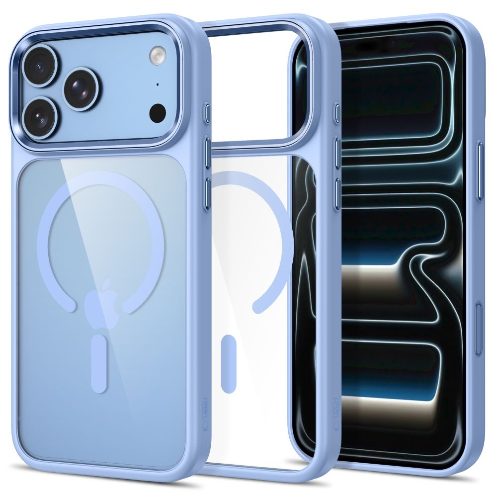 Tech-Protect Magmat MagSafe CC tok iPhone 17 Pro/18 Pro-hoz – világoskék