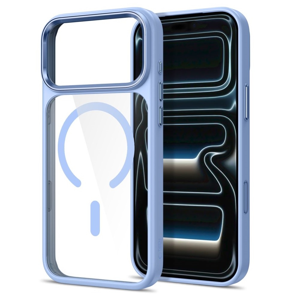 Tech-Protect Magmat MagSafe CC tok iPhone 17 Pro/18 Pro-hoz – világoskék