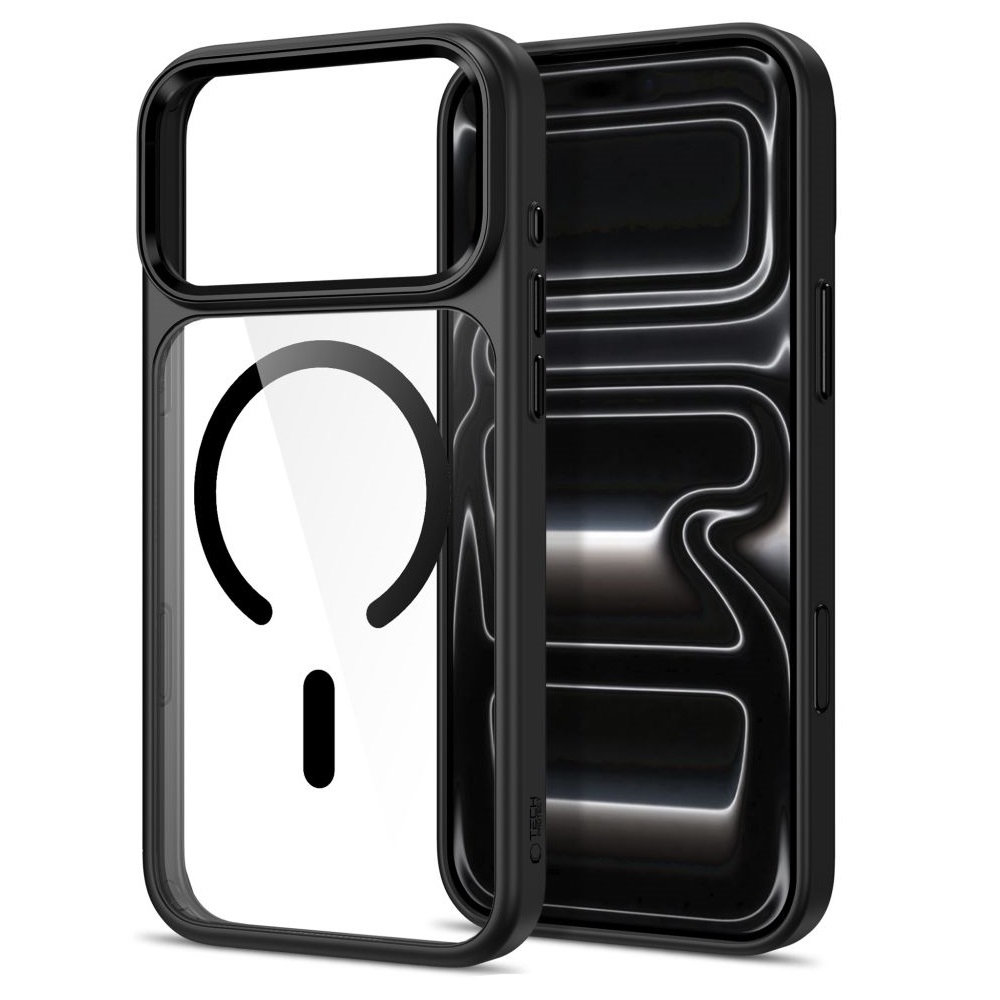 Tech-Protect Magmat MagSafe CC tok iPhone 17 Pro Max/18 Pro Max készülékekhez – fekete