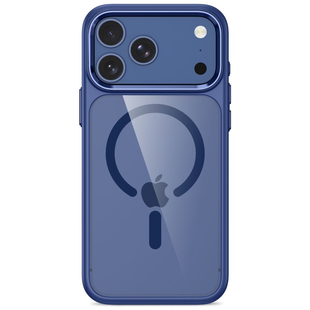 Tech-Protect Magmat MagSafe CC tok iPhone 17 Pro Max/18 Pro Max készülékekhez – sötétkék
