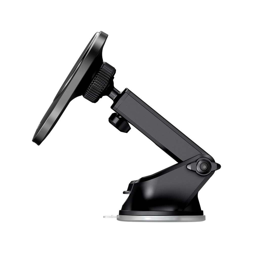 Tech-Protect MM15W-V1 MagSafe vezeték nélküli töltőtartó műszerfalra és szellőzésre - fekete színű