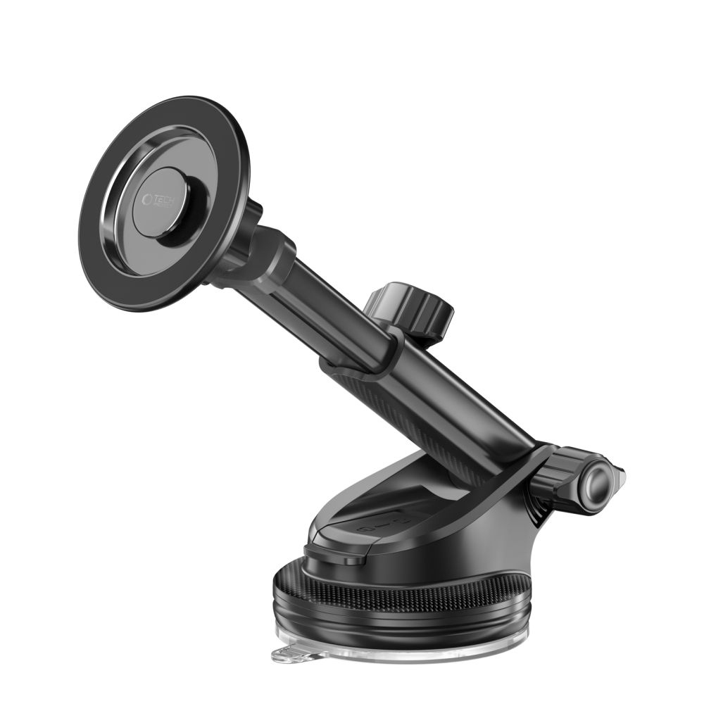 Tech-Protect N58 MagSafe mágneses tartó műszerfalra és szellőztetőre - fekete színben