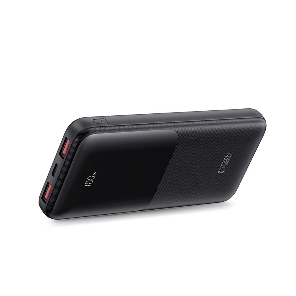 Tech-Protect PB01 powerbank 10000mAh 22,5W - fekete színben