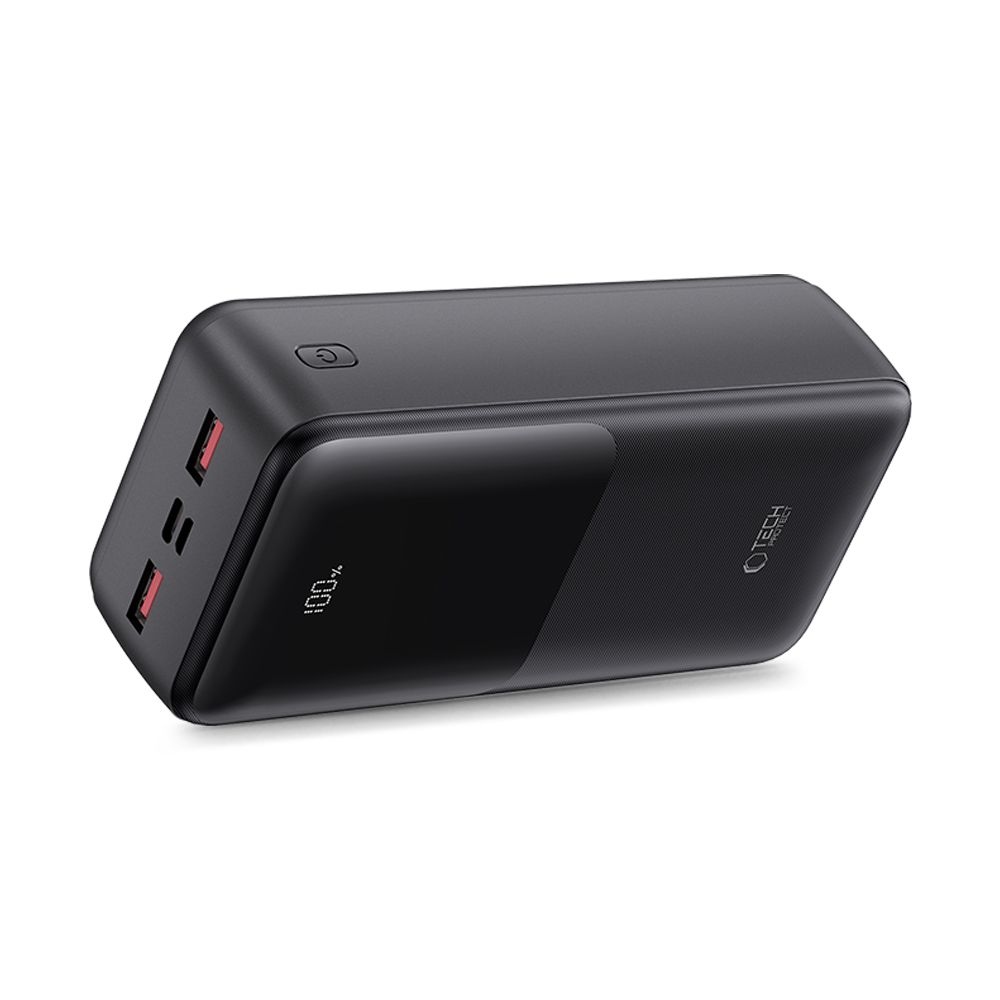 Tech-Protect PB03 powerbank 30000mAh 22,5W - fekete színben