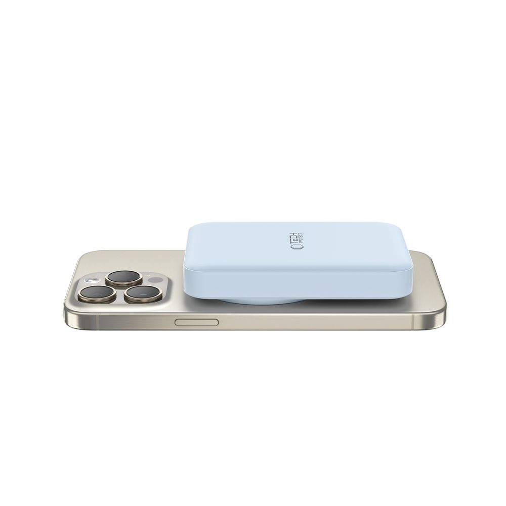 Tech-Protect PB11 LifeMag MagSafe Powerbank 10000 mAh 15W - kék