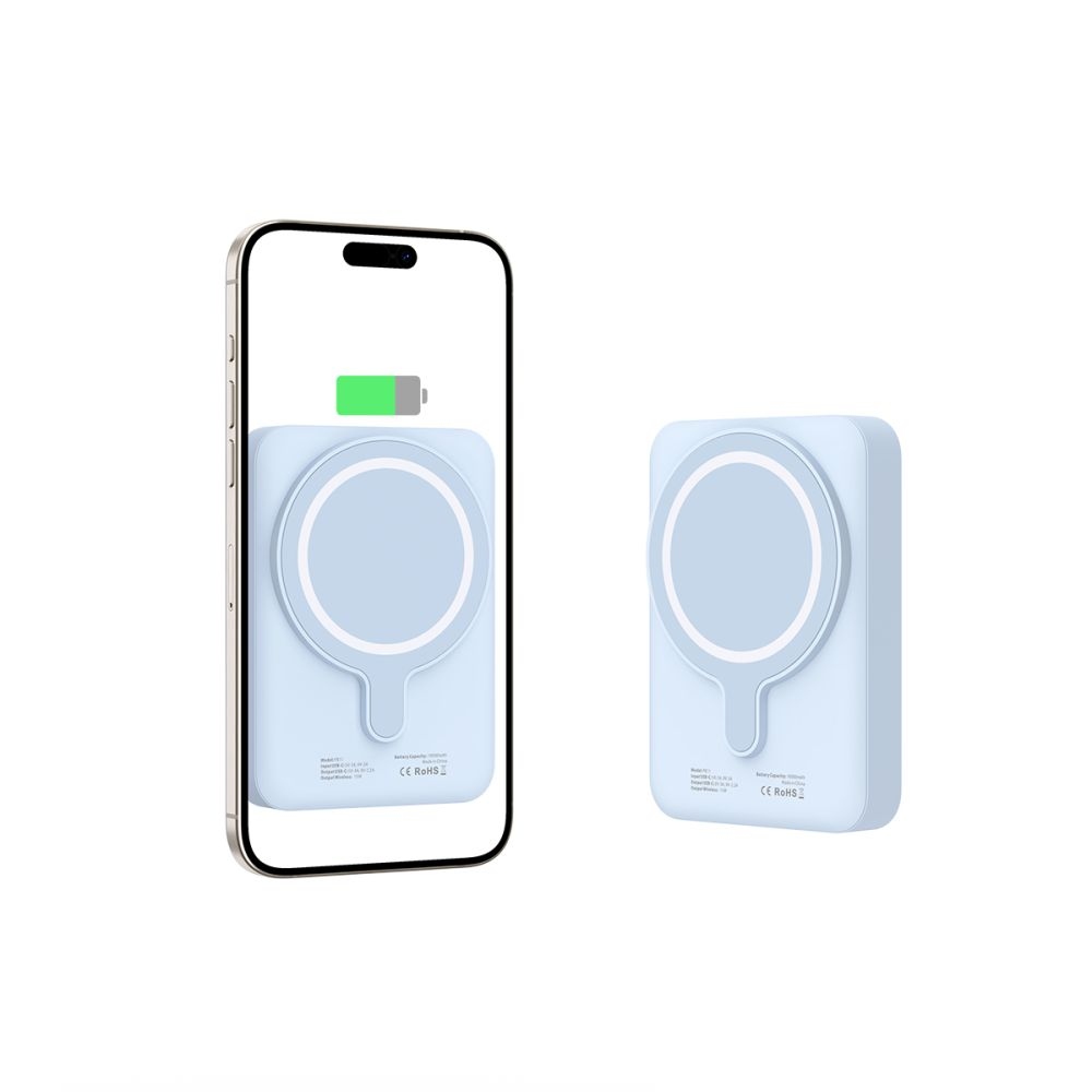 Tech-Protect PB11 LifeMag MagSafe Powerbank 10000 mAh 15W - kék