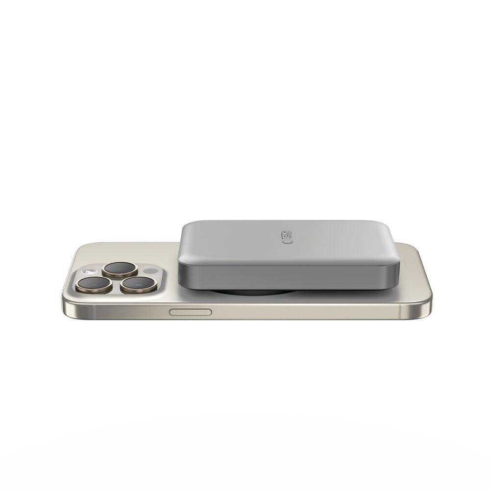 Tech-Protect PB11 LifeMag MagSafe Powerbank 10000 mAh 15W - titánium