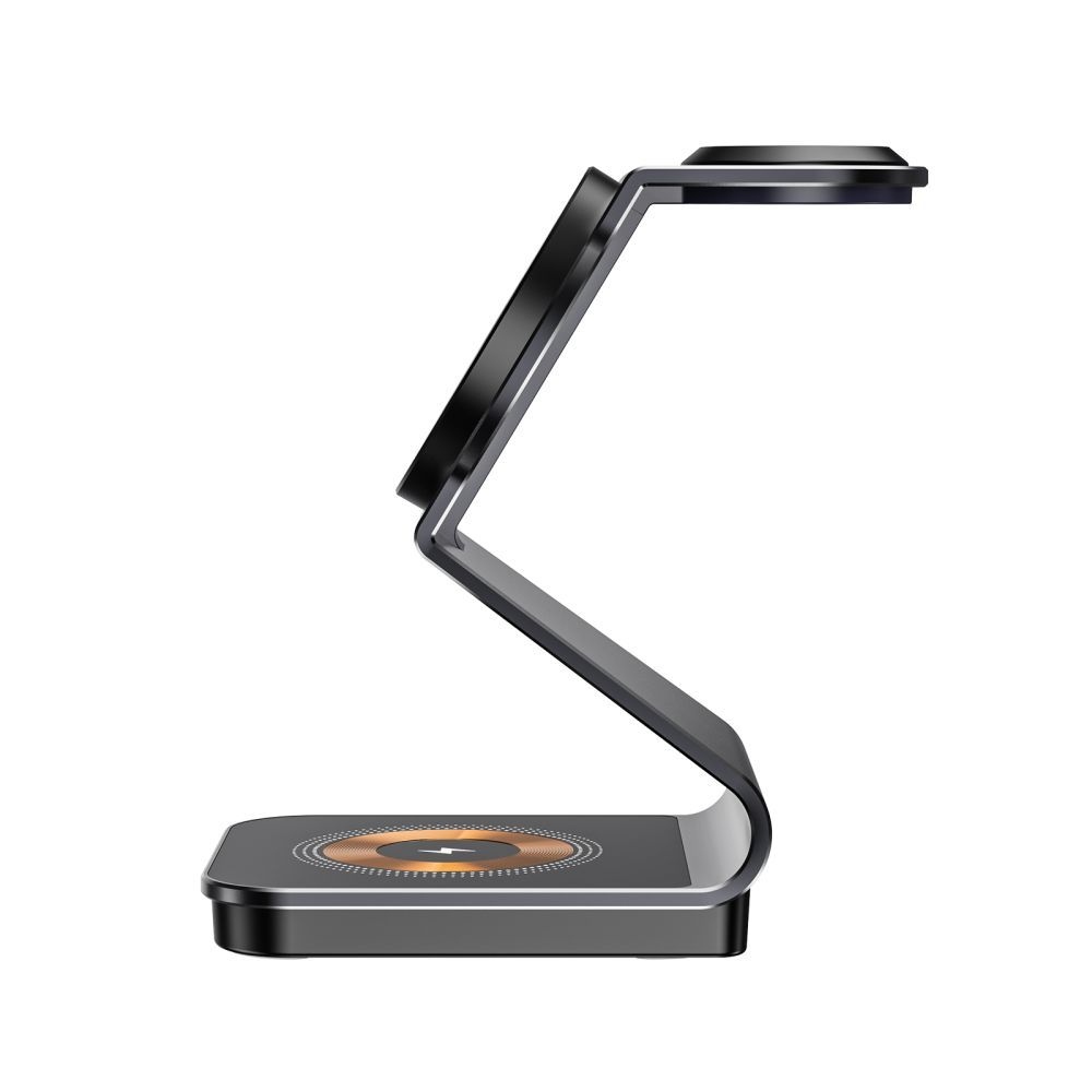 Tech-Protect QI15W-A29 3 az 1-ben utazási töltőállvány MagSafe-vel - Fekete