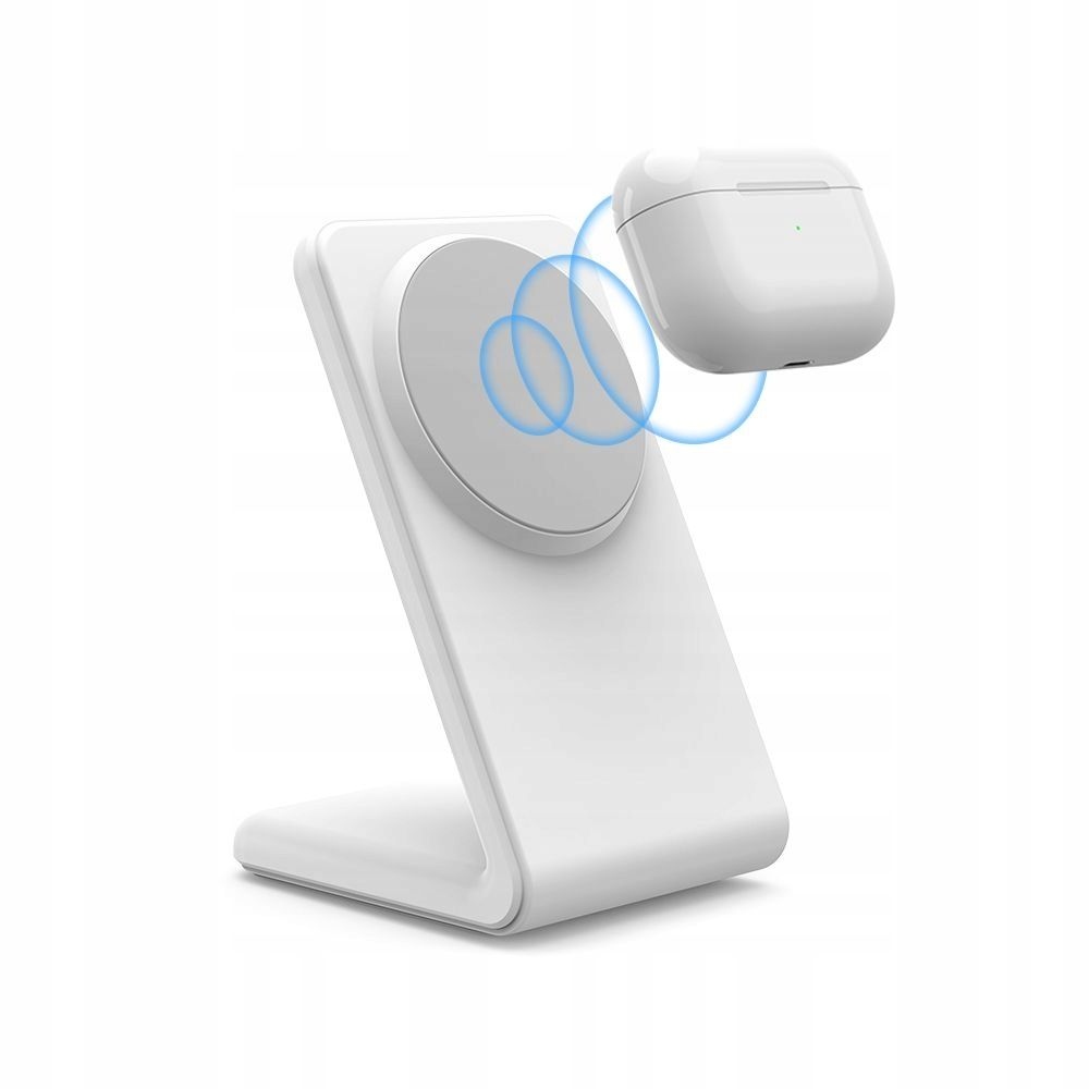 Tech-Protect QI15W-A38 mágneses MagSafe töltőállvány - fehér