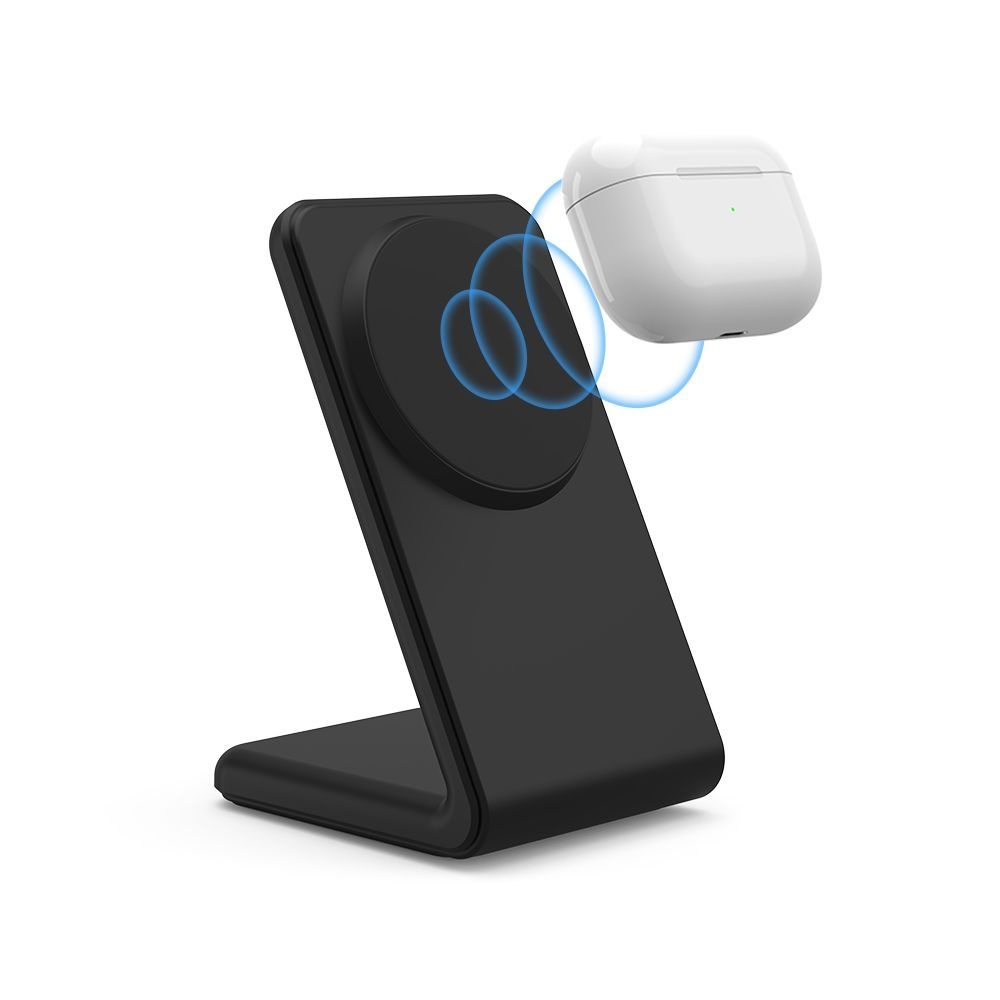Tech-Protect QI15W-A38 mágneses MagSafe töltőállvány - fekete