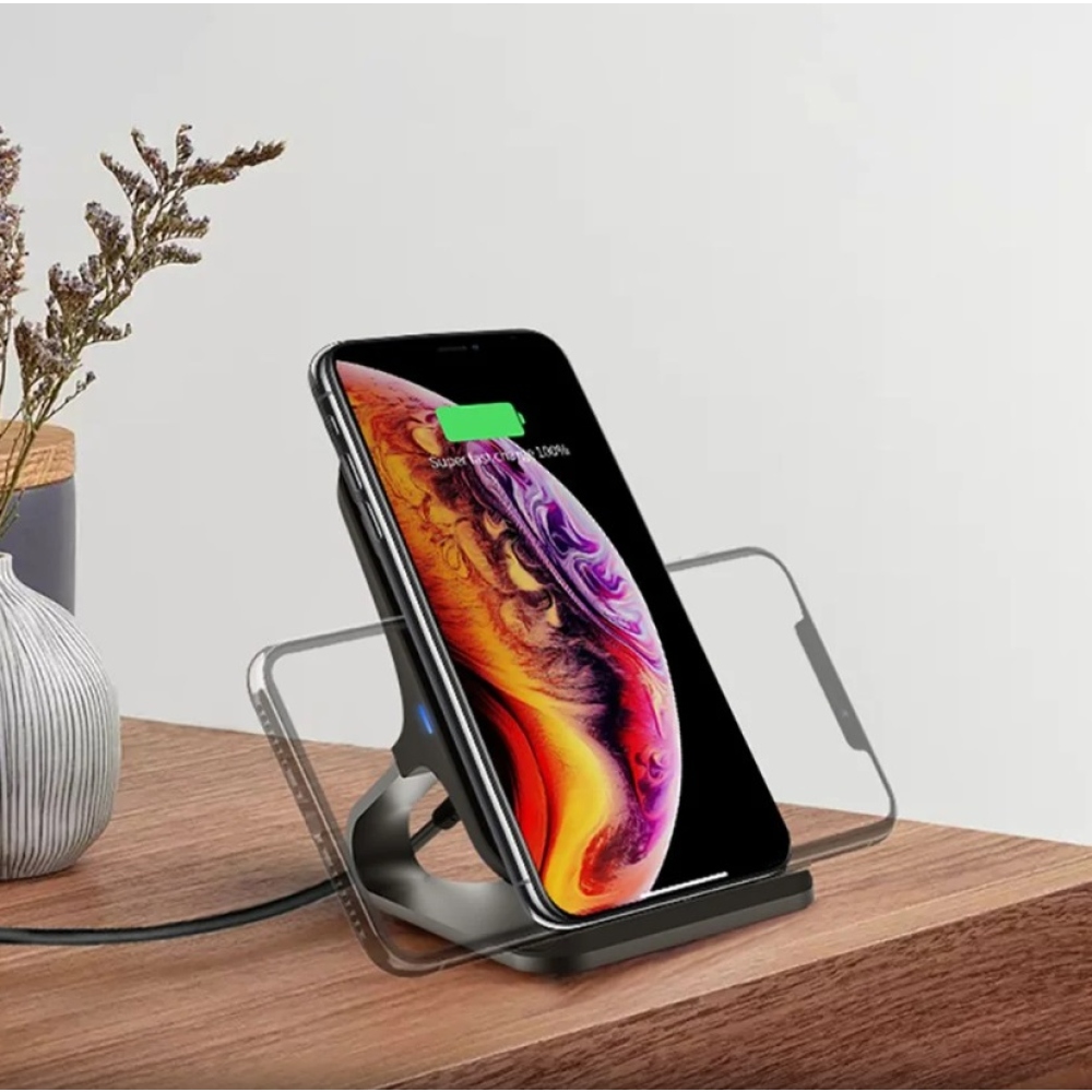 Tech-Protect S1 vezeték nélküli töltő 15W - fekete