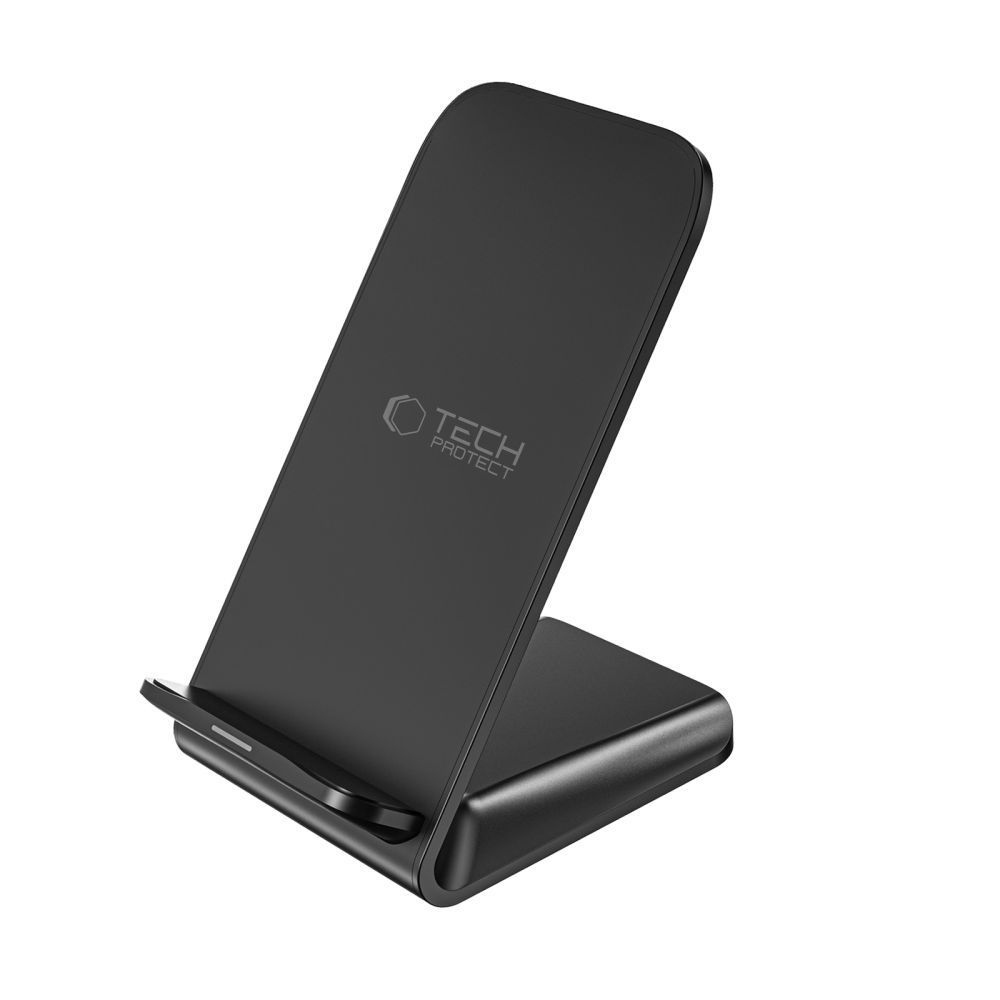 Tech-Protect S2 15W vezeték nélküli töltőállvány - Fekete