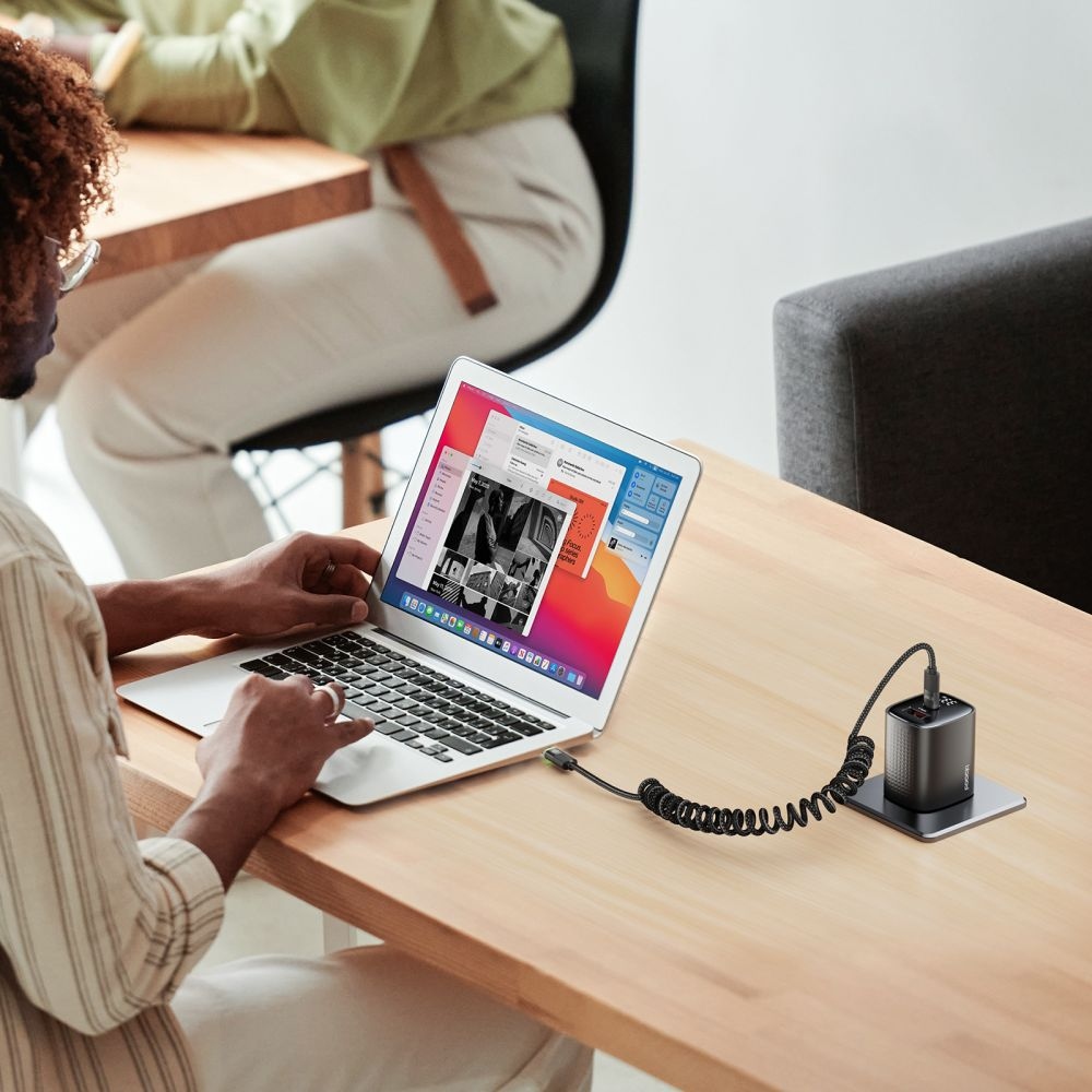 Tech-Protect UB20T Ultraboost kábel USB-C/USB-C PD 100W/5A 1.8m - Fekete