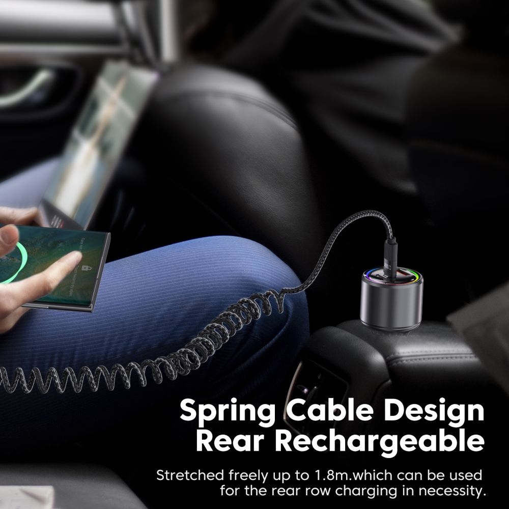 Tech-Protect UB20T Ultraboost kábel USB-C/USB-C PD 100W/5A 1.8m - Fekete