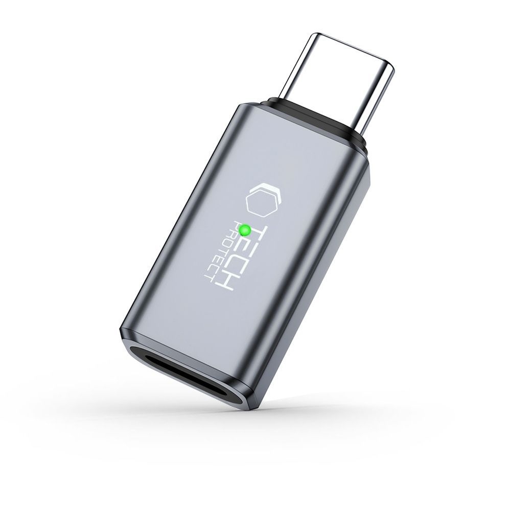 Tech-Protect UltraBoost Audio USB-C / villámhárító - szürke