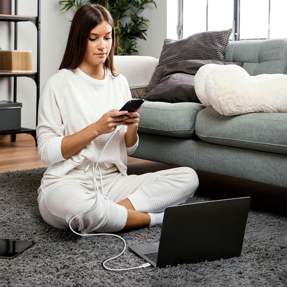 Tech-Protect UltraBoost kábel Lite USB-C/USB-C PD60W/3A 2m - szürke