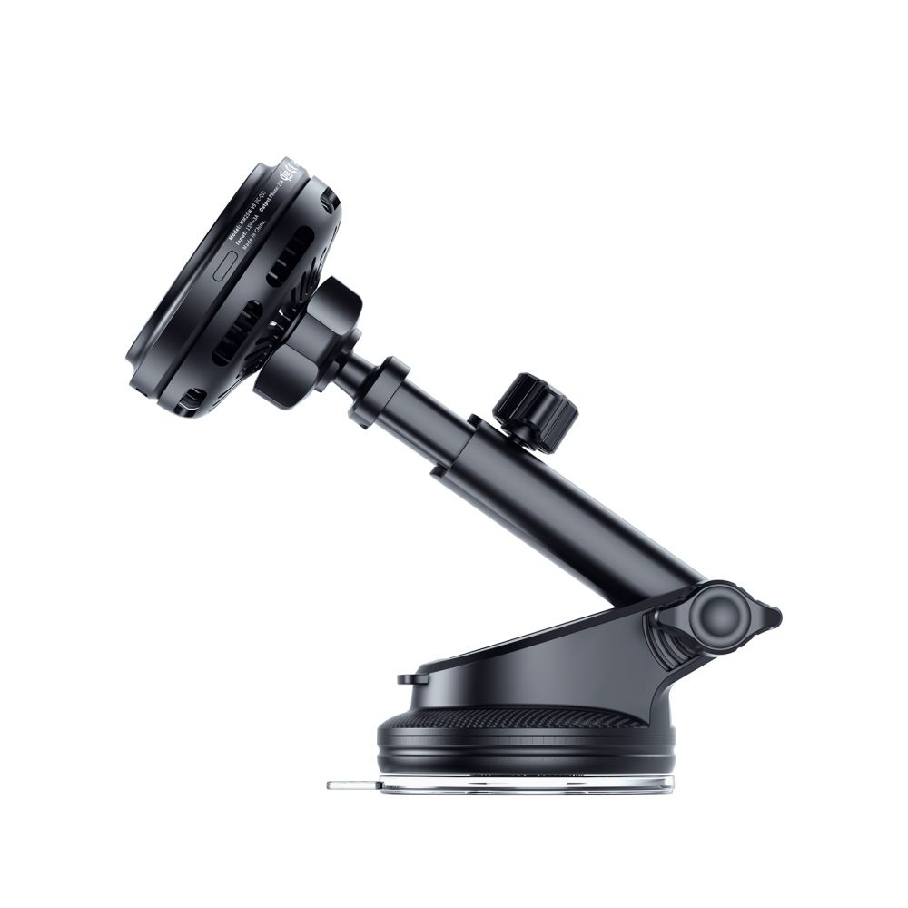 Tech-Protect V9 ArcticBoost MagSafe autós tartó Qi2.2 25W vezeték nélküli töltéssel - Fekete