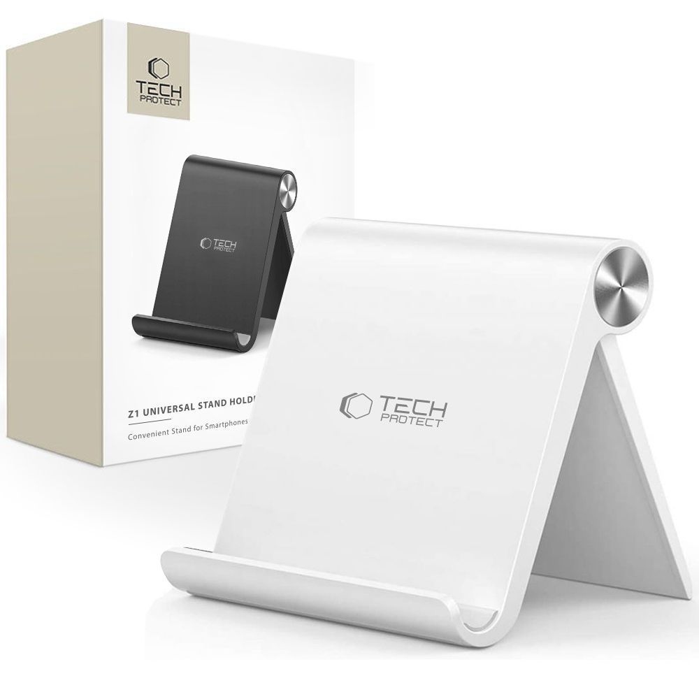 Tech-Protect Z1 univerzális mobil és tablet állvány - fehér