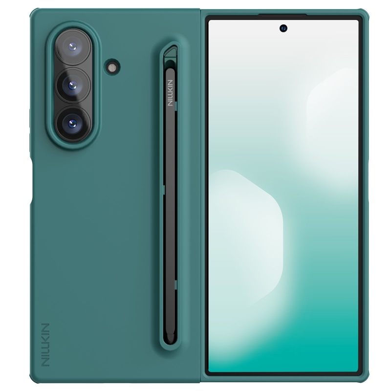 Nillkin Flex Flex Pure Fold tolltartó fedele a Samsung Galaxy Z Fold 7 világoszöldhöz